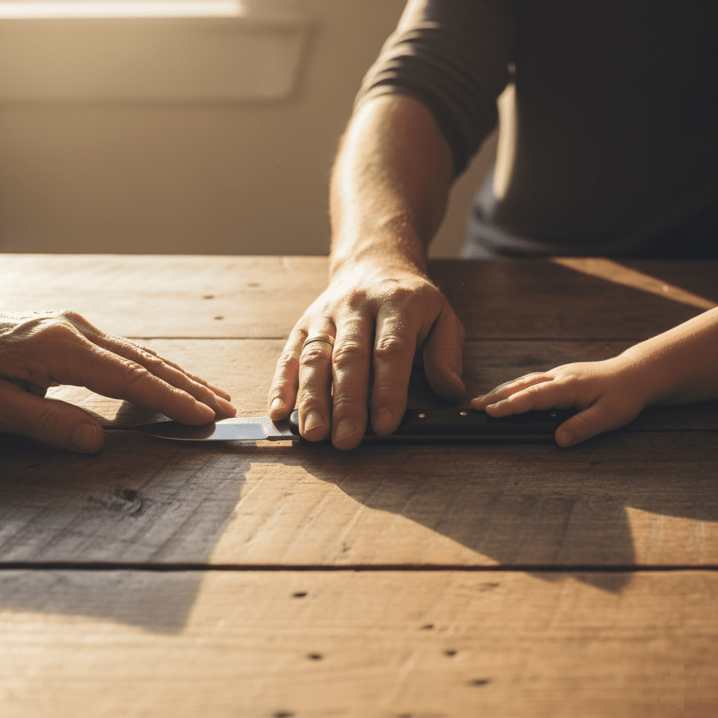 The Unbroken Line 2 Passing the knife 1